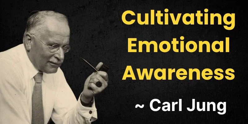 Carl Jung describes the importance of Self-awareness and he uses the emotional way of talking to convince people.