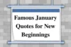 Inspire Your New Year with 100+ Powerful January Quotes for New Beginnings - Post Thumbnail