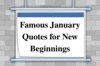 Inspire Your New Year with 100+ Powerful January Quotes for New Beginnings