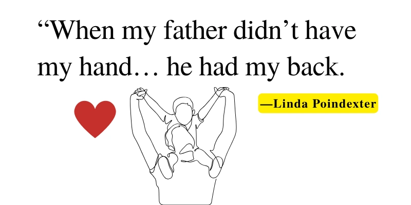 Father and child sharing a beautiful moment with a touching Father’s Day quote