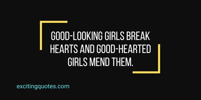 Image depicting the contrast between beautiful but heart-breaking girls and compassionate girls who heal broken hearts.